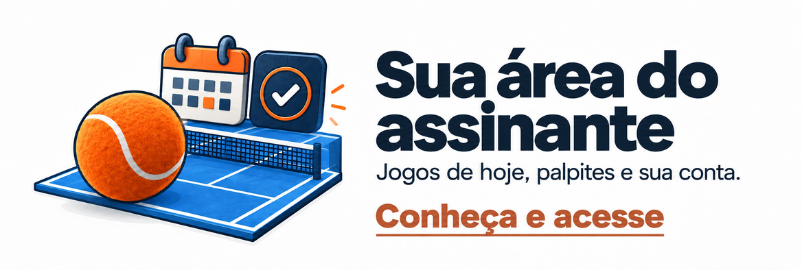Sua área do assinante. Jogos de hoje, palpites e sua conta. Conheça e acesse.